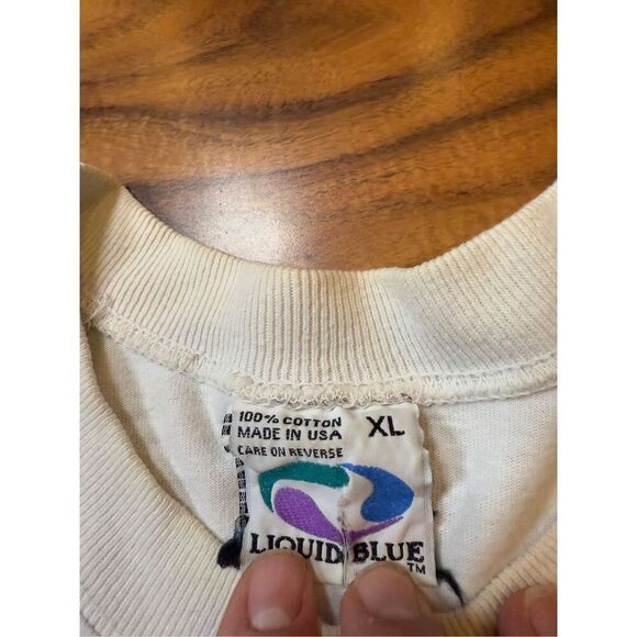 Size‎ XL - single Liquid Blue Grateful Dead Tie Dye Size XXL Pyramid Bears 1996 - Picture 7 of 11